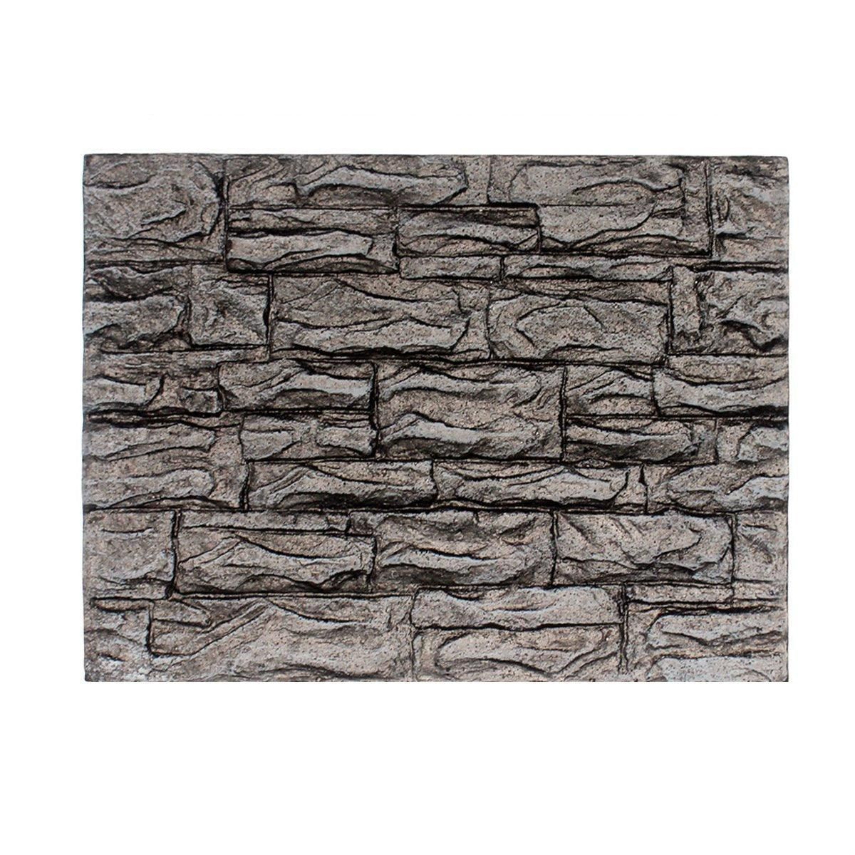Pet Reptile Tank Board 3D Foam Backgrounds and Habitat Decoration 9 Styles - E