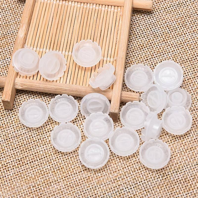 100X Eyelashes Glue Holder Blossom Cup Ring Eyelash Extension Adhesive Stand