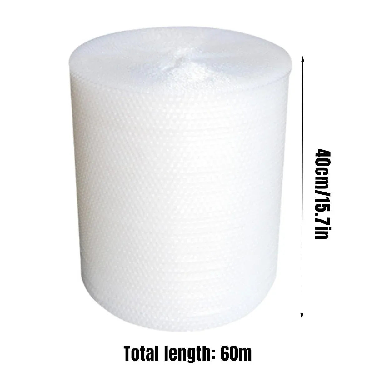 Bubble Wrap Roll Shockproof Packaging Foam Paper Express Shipping Protective - 20cm