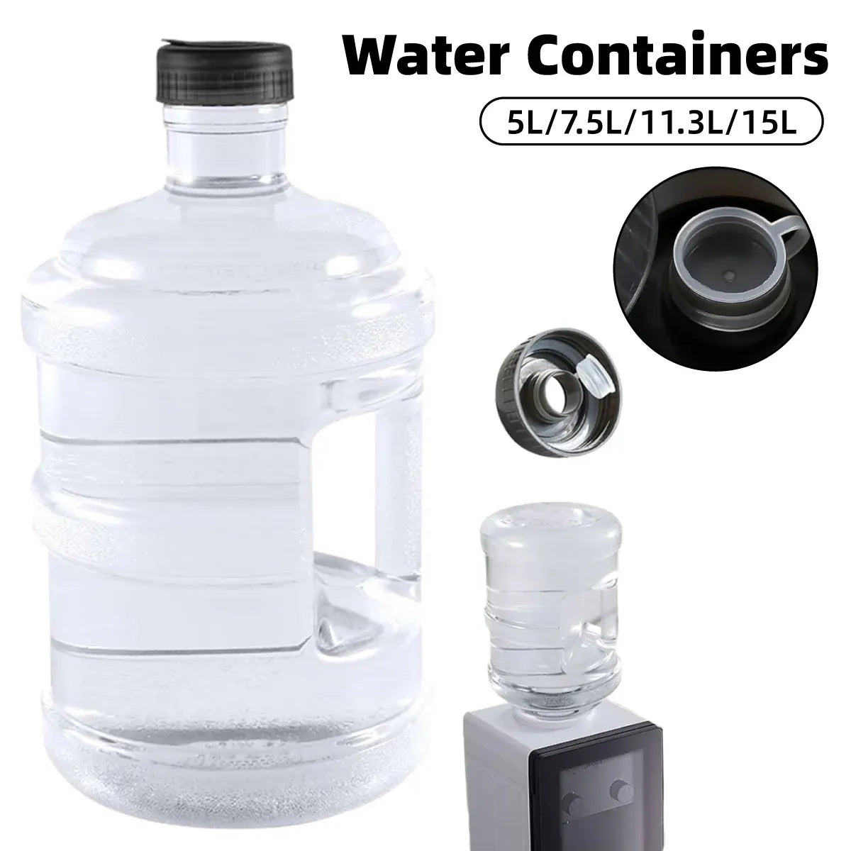 Water Storage Jugs Water Bucket Pure Water Barrel Portable Water Tank Water - 7.5L