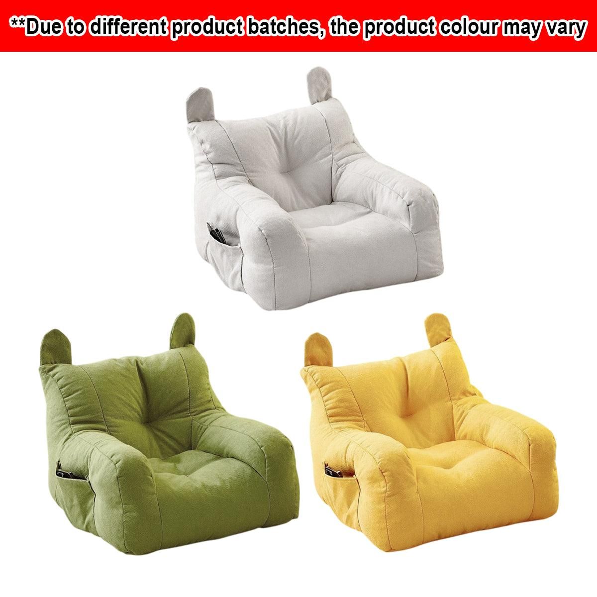 Small Sofa Chair Couch for Living Room Family Pet Furniture Comfortable Seat - Yellow