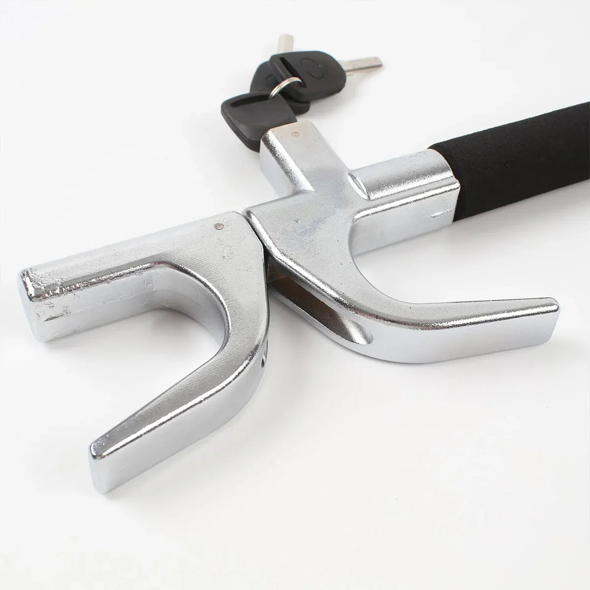 Multi Functional Car Anti Theft Steering Wheel Lock Security Bar for Vehicle Use
