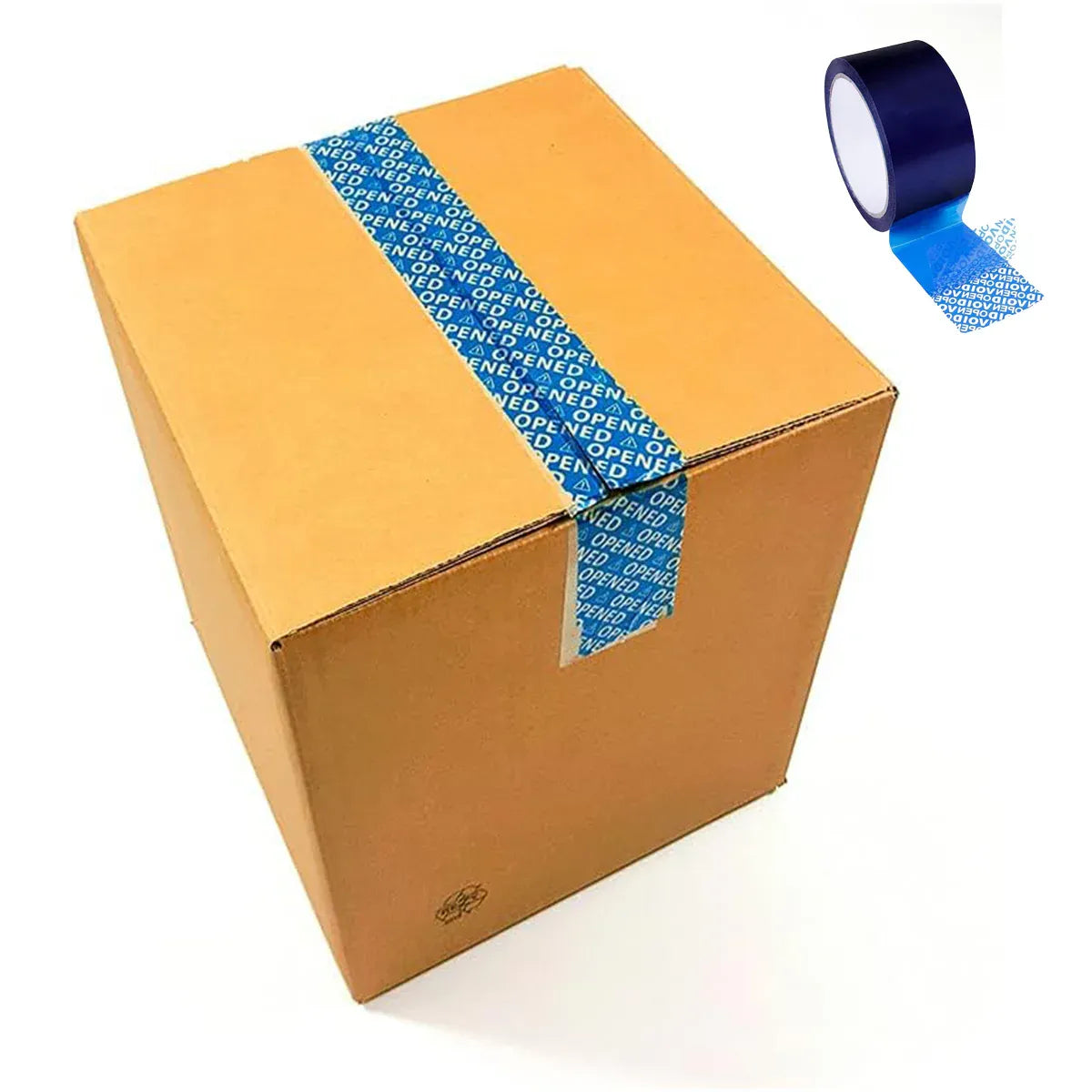 Blue VOID Tamper Evident Sealing Tape for Cartons Documents and Parcels - 5cm
