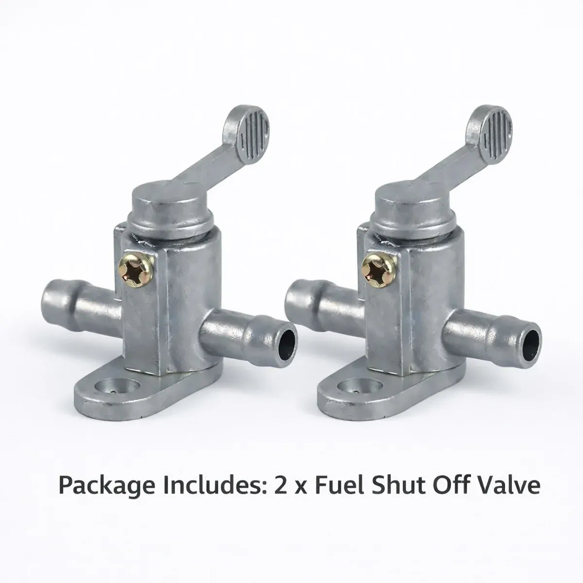 2PCS Off Road Motorcycle Dual 5/16 Fuel Valve Switch 8mm Dirt Pit Bike Accessory