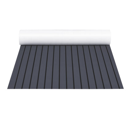Seamanship EVA Foam Boat Flooring Decking Mat 240x90cm 6mm Dark Grey