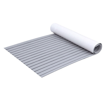 Seamanship EVA Foam Boat Flooring Decking Mat 240x90cm 6mm Light Grey