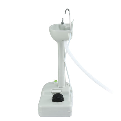 Weisshorn Camping Basin Portable Hand Wash Sink Stand 19L Capacity
