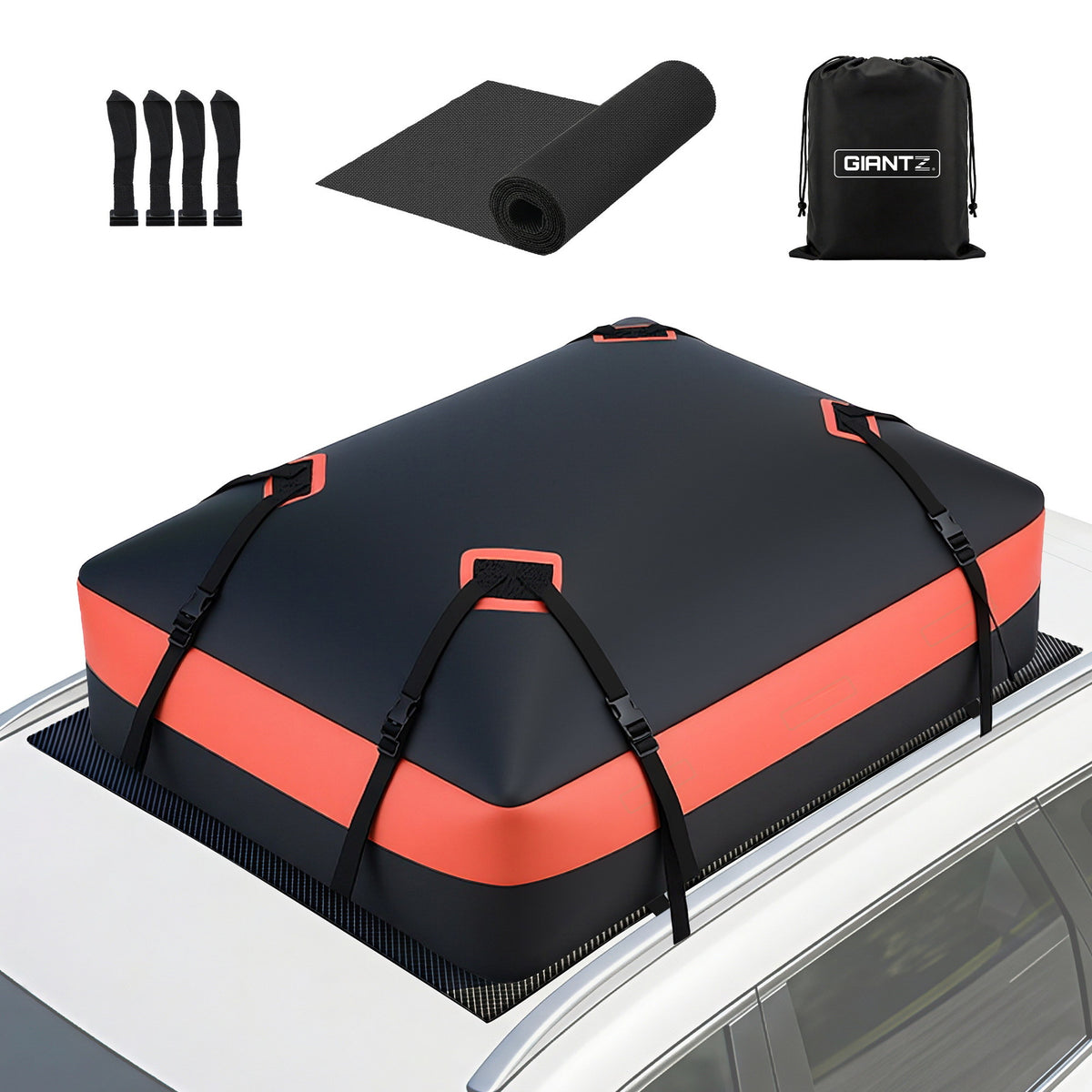 Giantz RoofTop Cargo Bag Car Luggage Carrier Universal 15 Cubic Ft