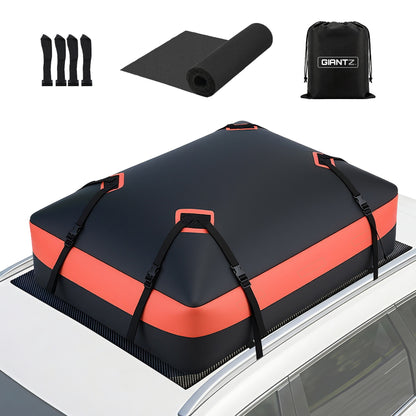 Giantz RoofTop Cargo Bag Car Luggage Carrier Universal 15 Cubic Ft
