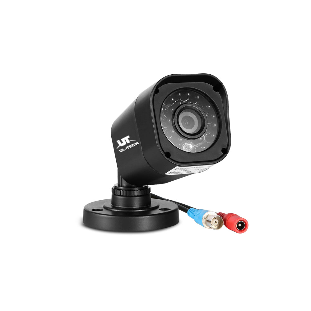 UL-TECH 1080P Security Camera System 4CH DVR with 4 CCTV Square Cameras