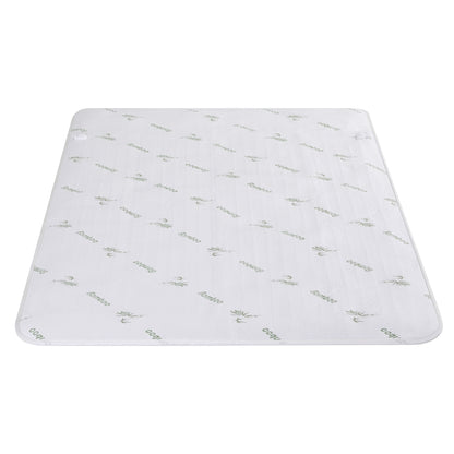 Giselle Electric Blanket Bamboo Fabric Double Fitted Heated Pad Underlay Washable Winter