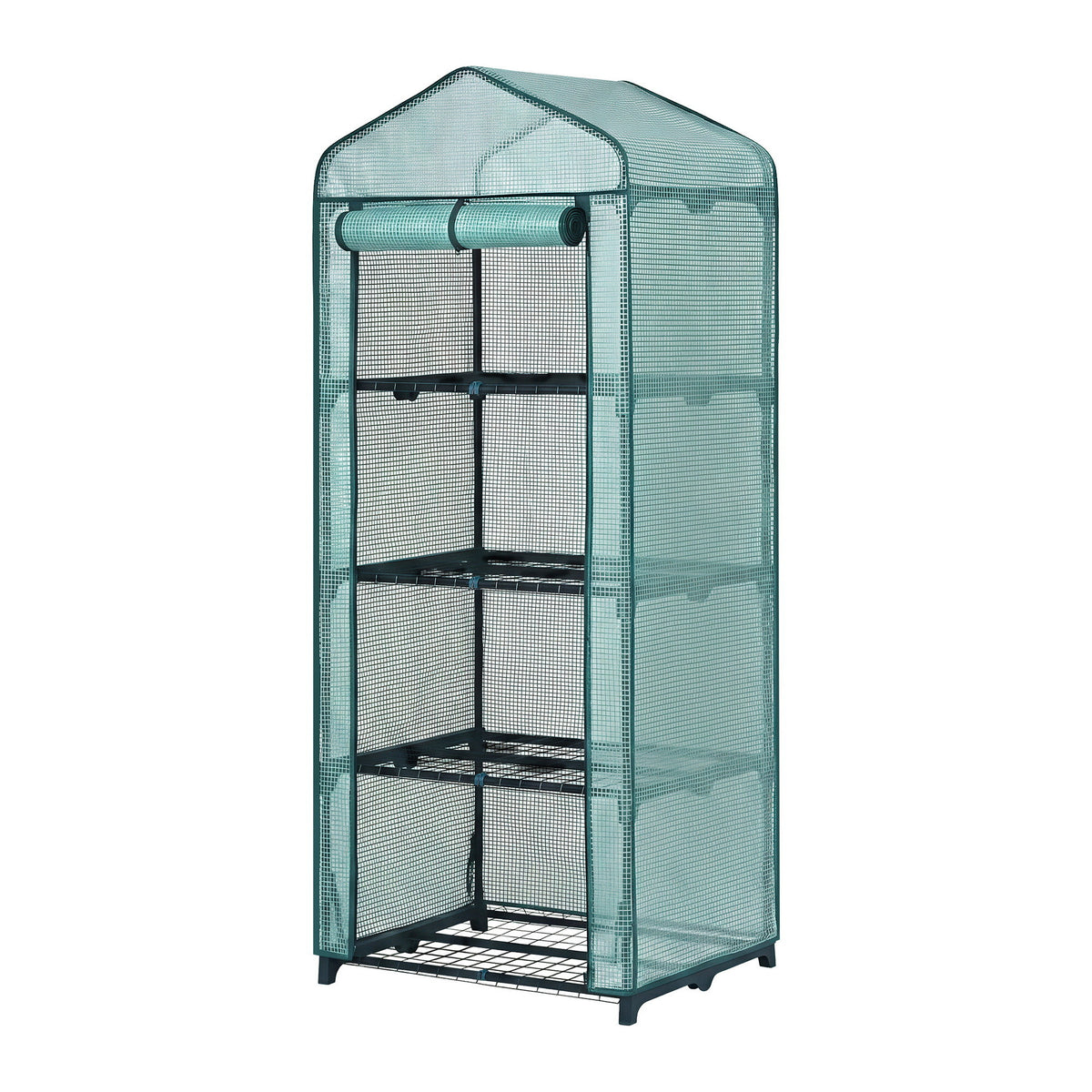 Green Fingers Greenhouse 4 Tiers Mini Green House Garden Bed 1.6x0.7x0.5M