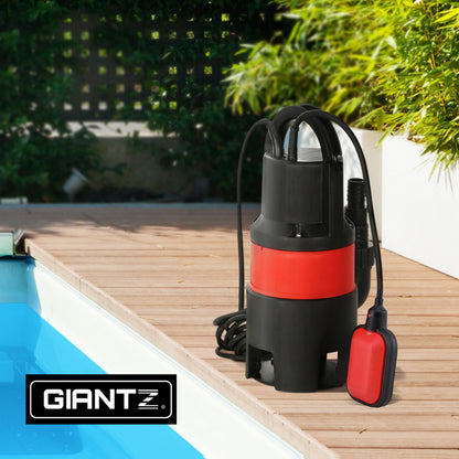 Giantz Garden Submersible Pump 550W Dirty Water Bore Tank Well Steel Sewerage