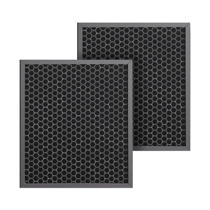 Devanti Air Purifier Filter Replacement H12 HEPA 2 Pack Dual Intake