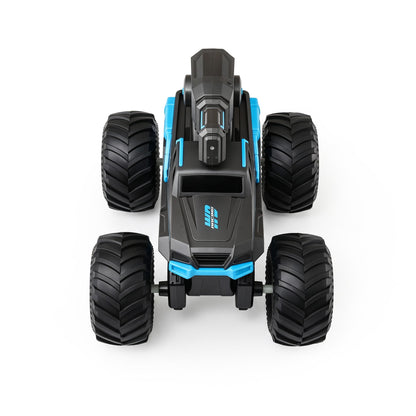 Keezi Kids Amphibious 2.4GHz Remote Control Car Boat with Water Spray Blue