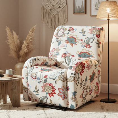 Artiss Stretch Kids Recliner Cover 4-Pieces Recliner Chair Slipcovers Printed Polyester