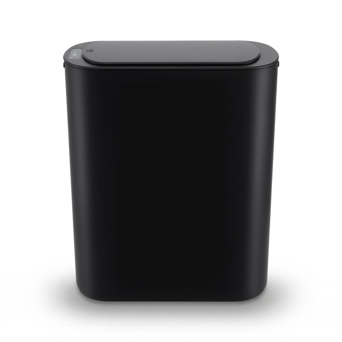 Devanti Automatic Trash Bin with Lid 21L Motion Sensor Kitchen Bin Touchless Garbage Can Modern Black Plastic Slim Rubbish Bin with Liner Holder for Kitchen, Home, Office