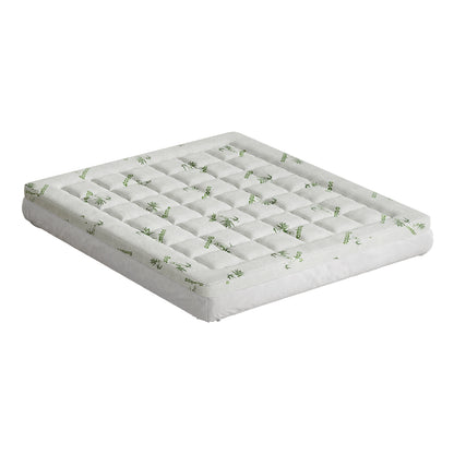 Giselle Bedding Pillowtop Mattress Topper 7.5cm Thick Bamboo Pad for Back Pain Relief Washable Skin-friendly Bed Protector with 45cm Deep Pocket King