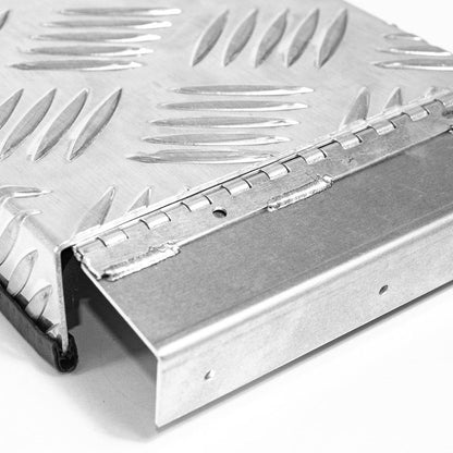 RV Truma Cowl Cover Silver Checker Aluminum Universal Flue Vent Truma Hotwater AU