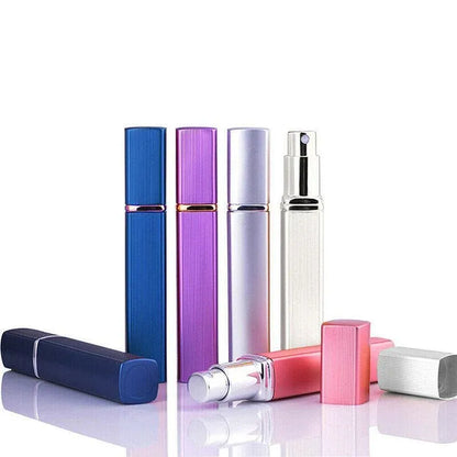 12Ml Portable Mini Perfume Atomiser Bottle Perfume Atomiser Spray Pump - Purple
