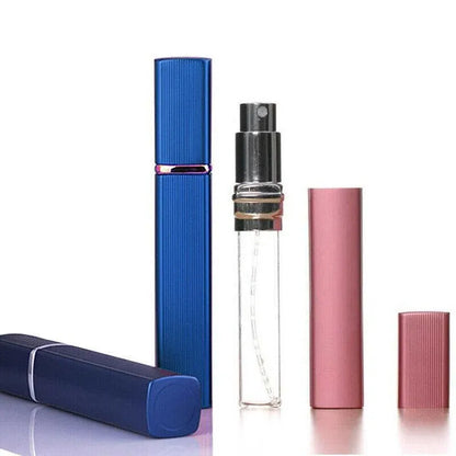 12Ml Portable Mini Perfume Atomiser Bottle Perfume Atomiser Spray Pump - Silver