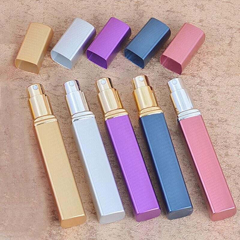 12Ml Portable Mini Perfume Atomiser Bottle Perfume Atomiser Spray Pump - Silver