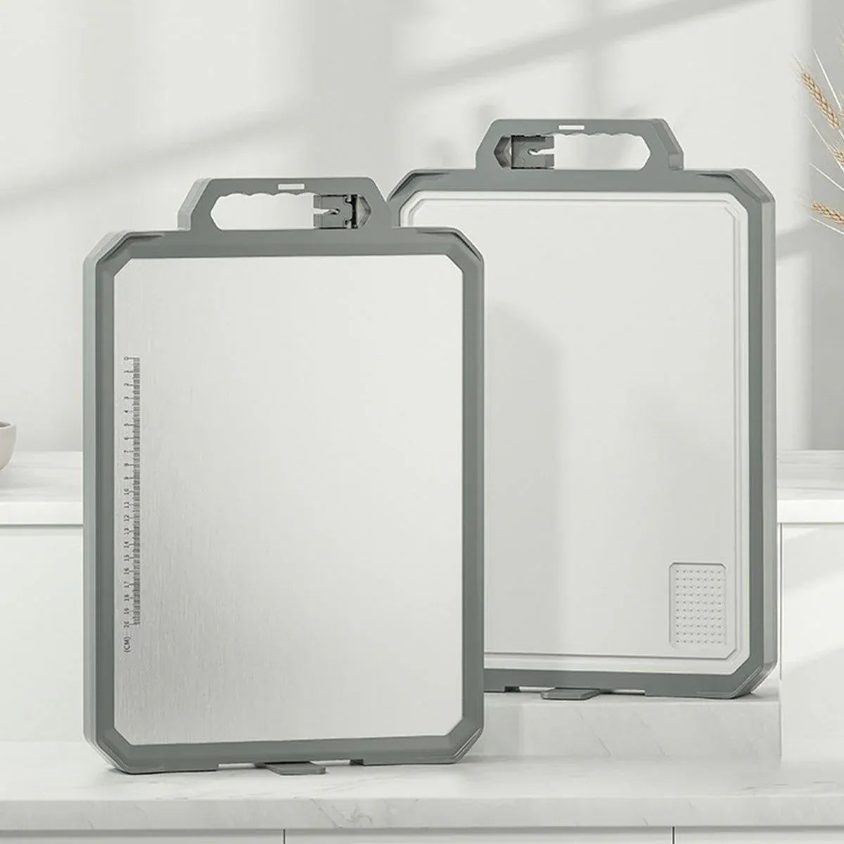 Stainless Steel Double Sided Cutting Board Thawing Board Household Kitchen Tool