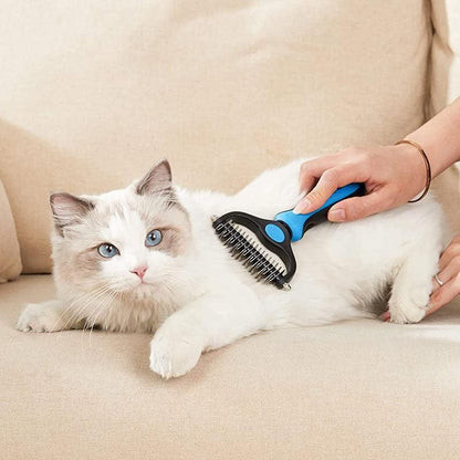 Dog Pet Cat Grooming Comb Brush Undercoat Rake Dematting Deshedding Trimmer Tool