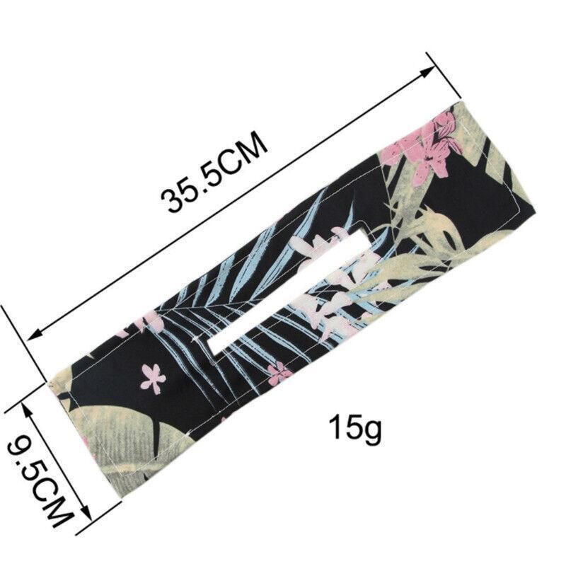 New Deft Bun Knotted Wire Hair Band Print Headband Twist Maker Hair Accessories - Yellow 06