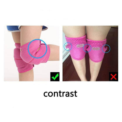 AOLIKES S Size Knee Pad Crash Proof Anti-Slip for Young Users Sports Protection - Black