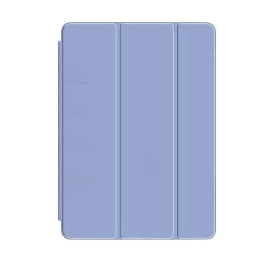 Shockproof Silicone iPad 2017 Case with Pencil Slot and Smart Cover – 6 Colour Options - Lavender Grey
