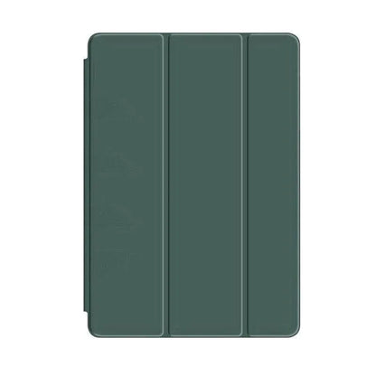 Shockproof Silicone iPad 2017 Case with Pencil Slot and Smart Cover – 6 Colour Options - Dark Green