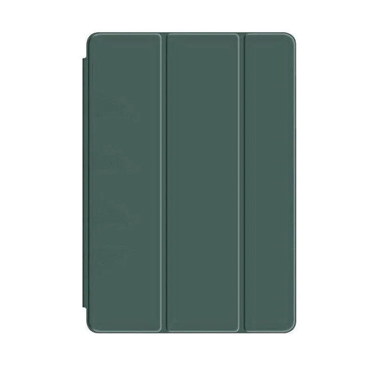 Shockproof Silicone iPad 2017 Case with Pencil Slot and Smart Cover – 6 Colour Options - Dark Green