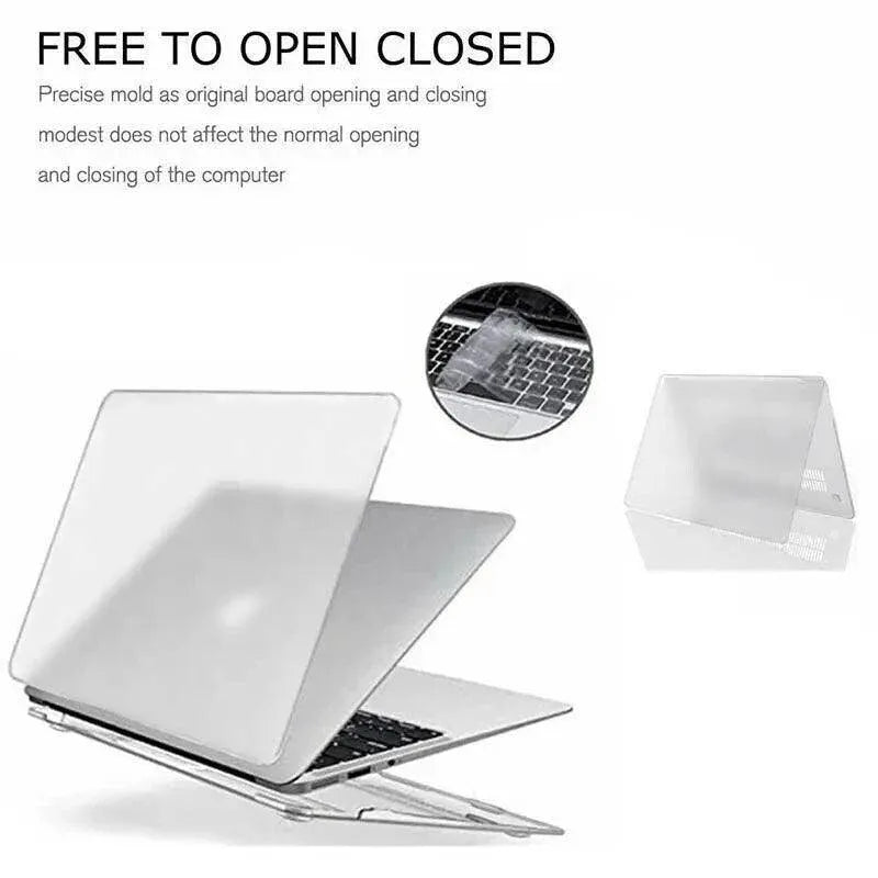 Frosted Transparent Case with Keyboard Cover for MacBook 13 to 16 Inch - Mackbook Retina 13.3 Pro (A1425/A1502)