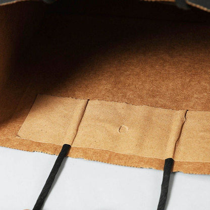50X Kraft Paper Bags Gift Shopping Carry Craft Brown Bag With Handles - XXL-42cmx31cmx13cm