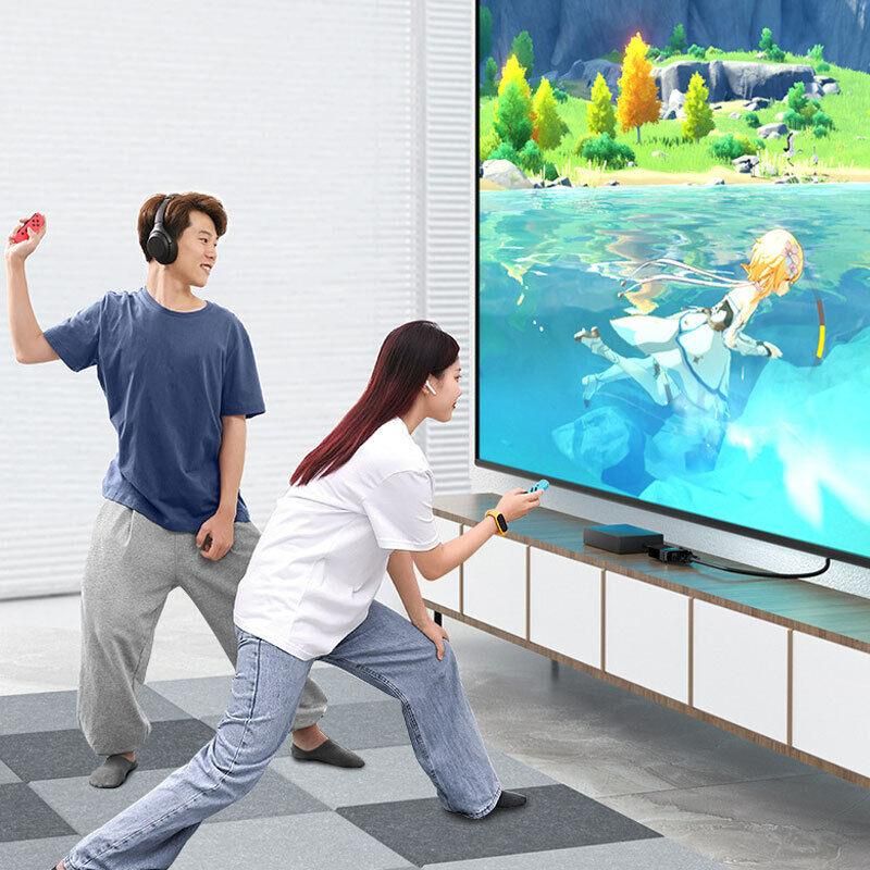Jasoz 1080P Hdmi Male To Vga Female Video Adapter Cable Converter Chipset - White