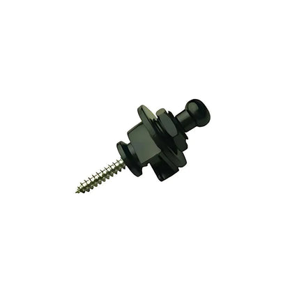 1PC Buttons Straplocks Bass Replacement Strap Locks Electric Acoustic Guitar - Black