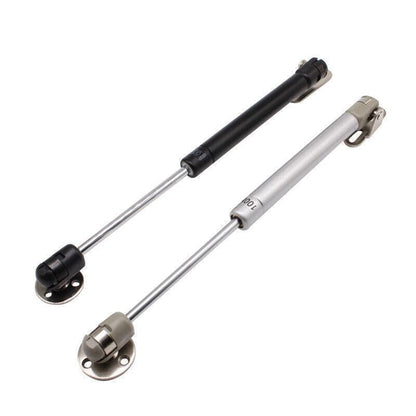 4PCS 80N Gas Strut Kitchen Cabinet Cupboard Door Hinges Stays - Black