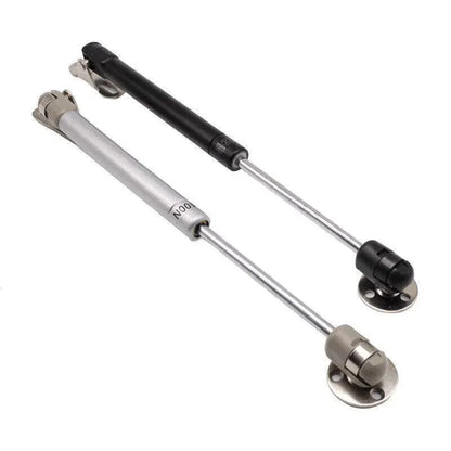 4PCS 80N Gas Strut Kitchen Cabinet Cupboard Door Hinges Stays - Black