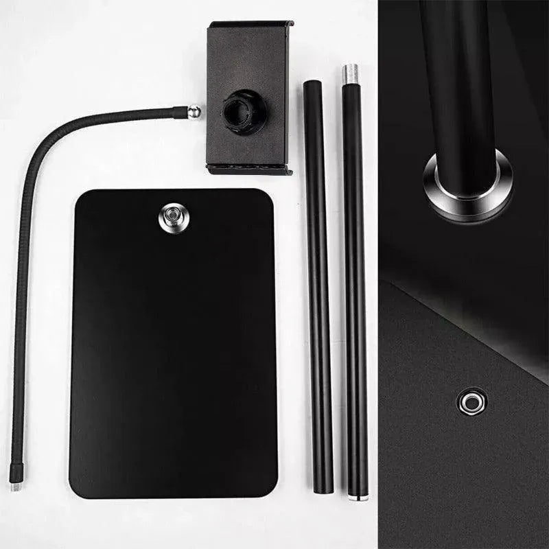 Adjustable Floor/Desk Stand Bed Lazy Mount Holder Arm Bracket For Phone Tablet - Floor Stand (135cm&Black)