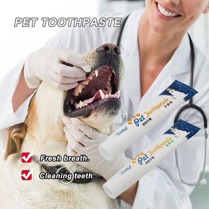 Vanilla-Flavored Edible Toothpaste for Dogs - Oral Care & Fresh Breath