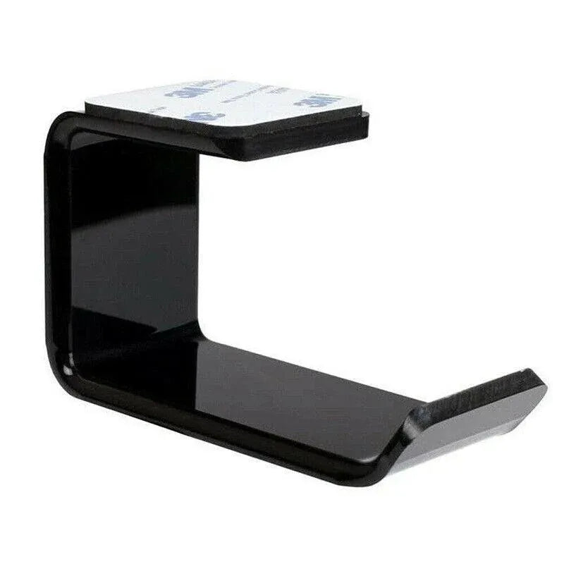 Mount Holder Hook Dual Headset Tape New Clever Headphone Stand Hanger Under Desk