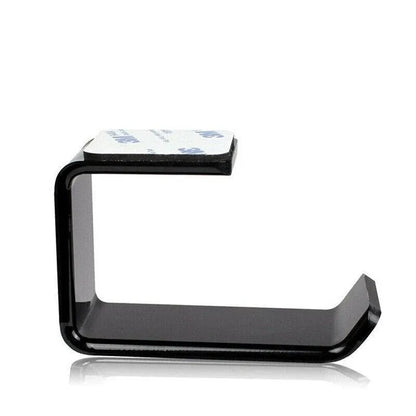 Mount Holder Hook Dual Headset Tape New Clever Headphone Stand Hanger Under Desk
