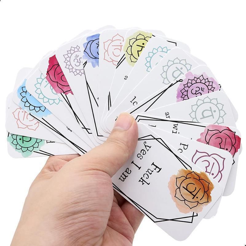 16Pcs Funny Affirmation Cards Sweary Positive Swear Card Confirmation Joke Gift