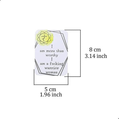 16Pcs Funny Affirmation Cards Sweary Positive Swear Card Confirmation Joke Gift