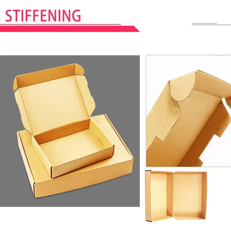 Brown Mailing Box Carton A4 A5 Small Medium Large Cardboard Mailer - 24.5x12.5x7.5CM