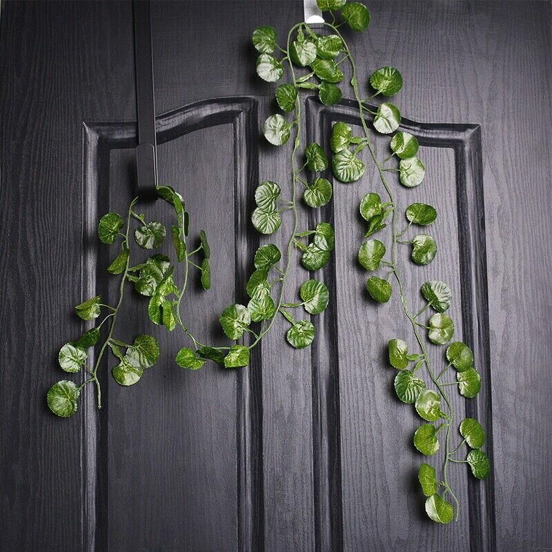 12 X 2M Artificial Ivy Vine Fake Foliage Flower Hanging Leaf Garland Plant Party - Scindapsus Leaves