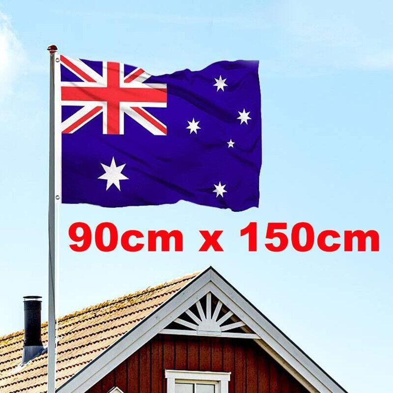 Large Australian Aussie Flag Australia Day Oz Heavy Duty Outdoor 90Cm X 150Cm