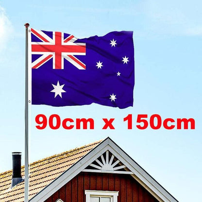 Large Australian Aussie Flag Australia Day Oz Heavy Duty Outdoor 90Cm X 150Cm