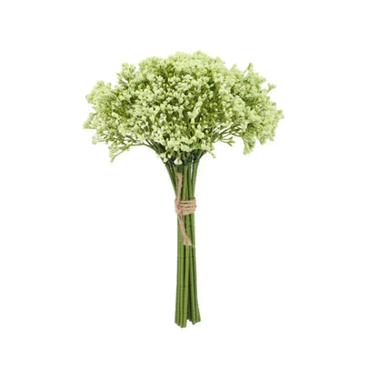 16pcs Artificial Foam Full Star Flowers Wedding Bouquet Home Decor Simulation - Green